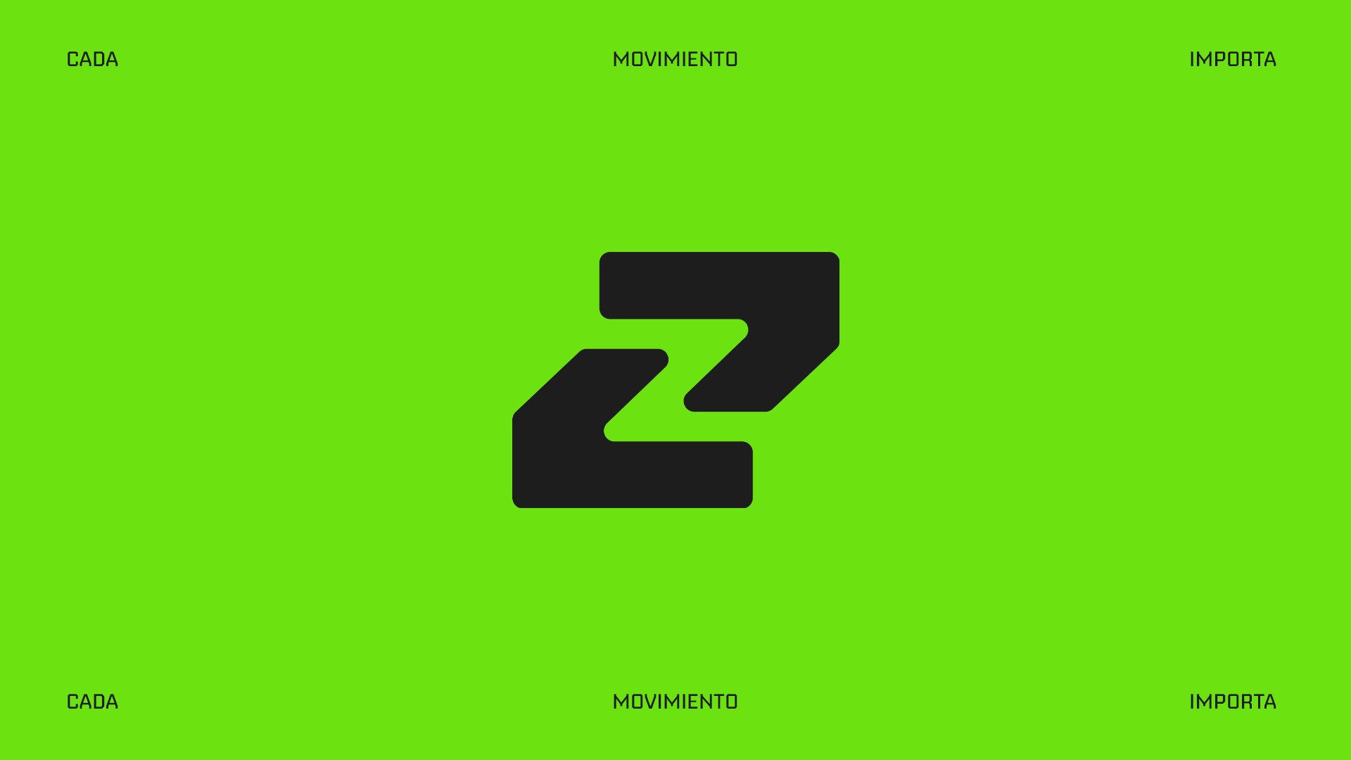 Ztrafe — Isotipo sobre verde